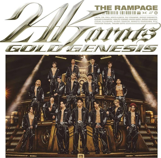 24karats GOLD GENESIS(SG+DVD) - THE RAMPAGE from EXILE TRIBE [CD] THE RAMPAGE from EXILE TRIBE