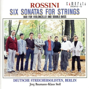 ロッシーニ : 弦楽のためのソナタ全集 [CD] ベルリン弦楽ゾリステン ロッシーニ ベルリン弦楽ゾリステン バウマン(イェルク); クラウス・シュトール