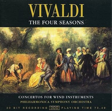 The Four Seasons-CD [CD] Antonio Vivaldi， Philharmonica Symphony Orchestra