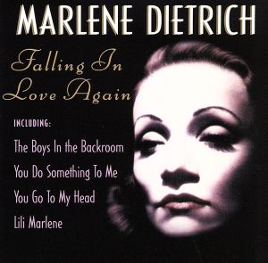 Falling in Love Again [CD] Dietrich， Marlene