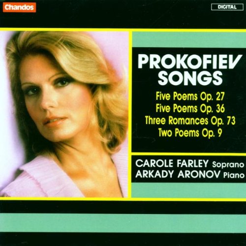 Prokofiev: Songs [CD] Farley; Aronov