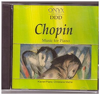 Unknown Artist - Onyx Classix DDD Chopin Music For Piano [CD]