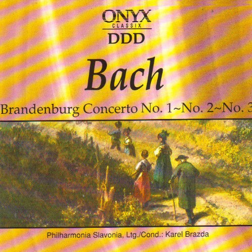 BACH: Brandenburg Concertos 1-3 [CD]