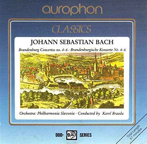 Brandenburgische Konzerte 4-6 [CD]