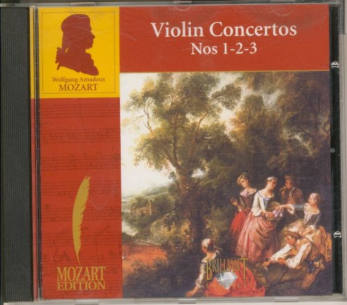 Mozart: Violin Concertos Nos. 1-3 [CD]
