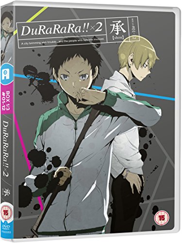 デュラララ!!×2 承 (第2期) コンプリート DVD-BOX (全12話， 276分) 成田良悟 アニメ [DVD] [Import] [PAL， 再生環境をご確認ください] [DVD]