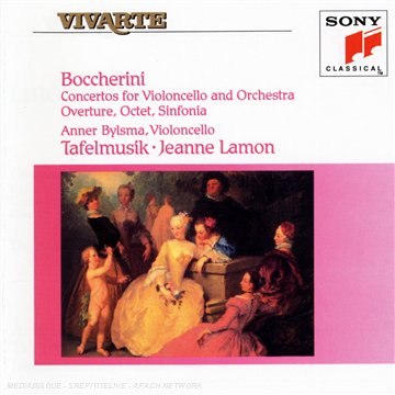 Boccherini Cello Concs Overtur [CD] Tafelmusik Bylsma Lamon