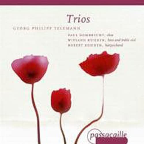 Telemann: Trio Sonatas [CD] Dombrecht Kuijken; Kohnen