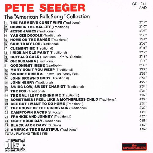 American Folk Song Collect [CD] Seeger Pete