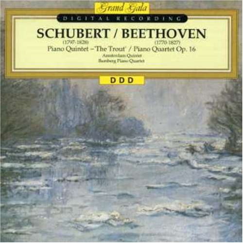 Piano Quintet / Piano Quartet: Amsterdam Quintet， Bamberg Piano Quartet [CD] Schubert / Beethoven