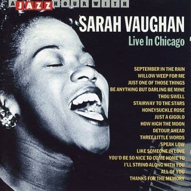 Live in Chicago [CD] Vaughan， Sarah