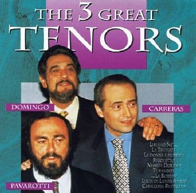 Three Great Tenors [CD] Three Tenors