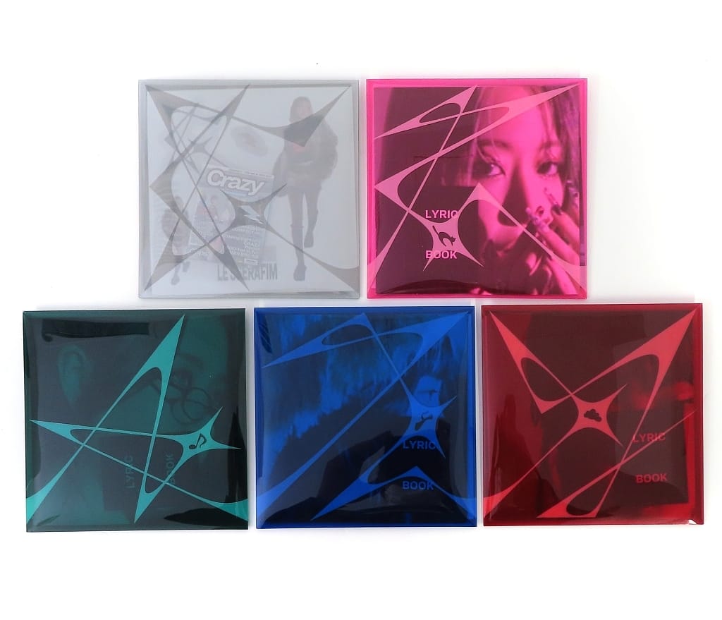 LE SSERAFIM-4th Mini Album [CRAZY (COMPACT ver.)]（韓国盤） [CD] LE SSERAFIM