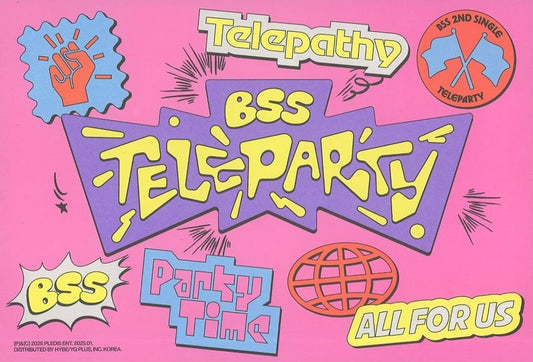 [Weverse Shop 特典] BSS 2nd Single Album 'TELEPARTY' (Random) [CD] BSS