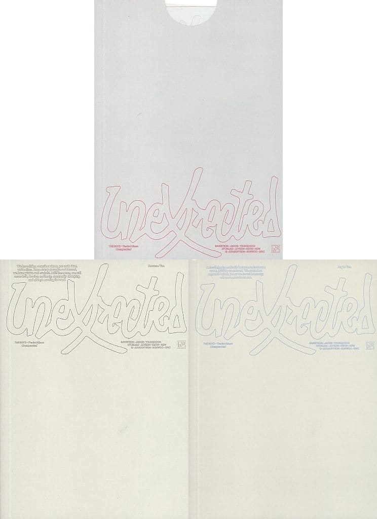 THE BOYZ The 3rd Album [Unexpected] (Photobook Ver.)（韓国盤） [CD] THE BOYZ