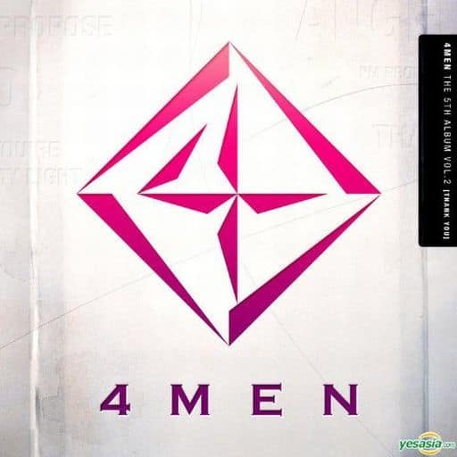 4Men The 5th Album (Vol.2) - Thank You (韓国盤) [CD] 4men (フォー・メン)