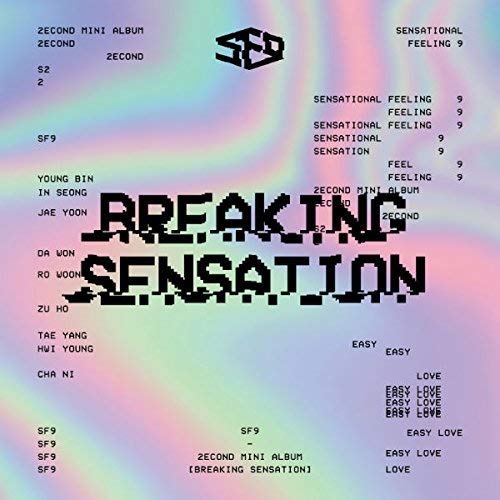 SF9 2ndミニアルバム - Breaking Sensation [CD] SF9