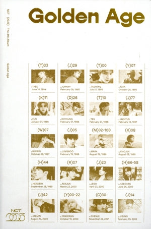 NCT 4th Full Album'Golden Age (Archiving Ver.)'(韓国盤） [CD] NCT