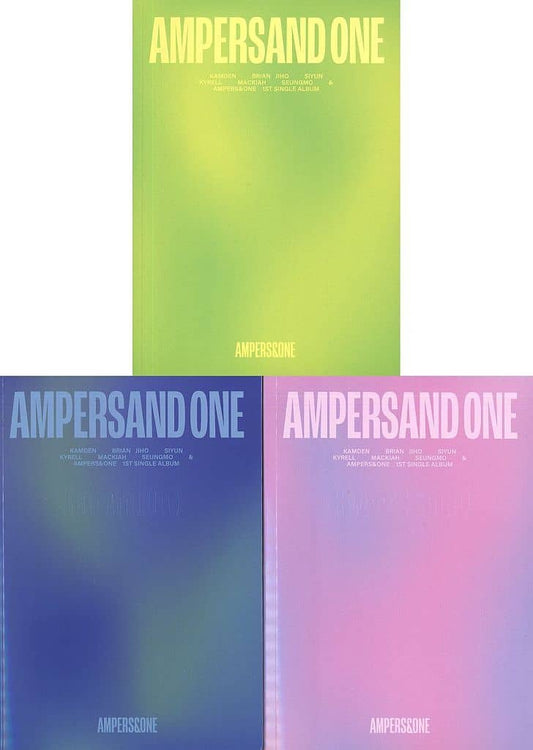 AMPERS&ONE 1st Single 'AMPERSAND ONE'（韓国盤） [CD] AMPERS&ONE