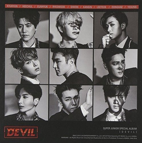 スペシャルアルバム - Devil (韓国盤) [CD] Super Junior