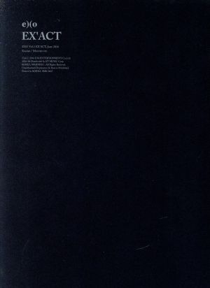EXO、3rd Full Album_[EX’ACT](Korean Ver.) [CD] EXO