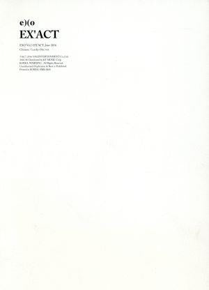 3集 - Ex'act (韓国盤)中国語版 (ランダムバージョン) [CD] EXO(エクソ)