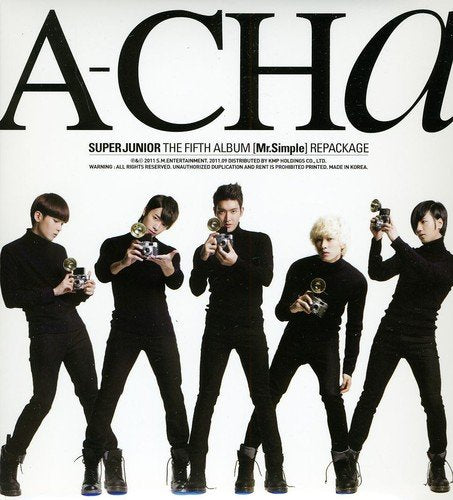 A-CHa SUPER JUNIOR 5th Album [韓国盤] [CD] Super Junior