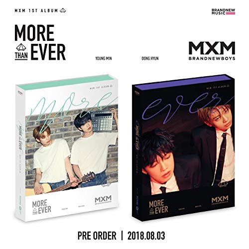 MXM(BRANDNEWBOYS)-MORE THAN EVER(輸入盤)(MORE Ver. / EVER Ver. Ramdom) [CD] MXM
