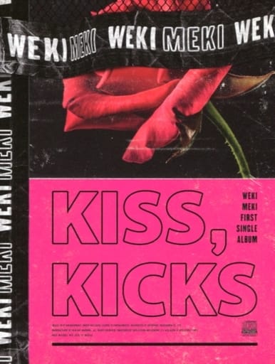 Weki Meki 1st Single Album-KISS，KICKS-KISS Ver.(輸入盤) [CD] Weki Meki