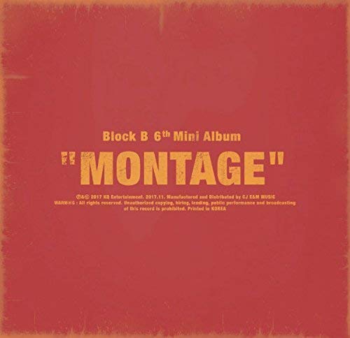 Montage [CD] Block B