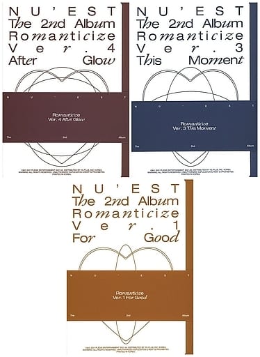The 2nd Album 'Romanticize'(韓国盤) [CD] NU'EST