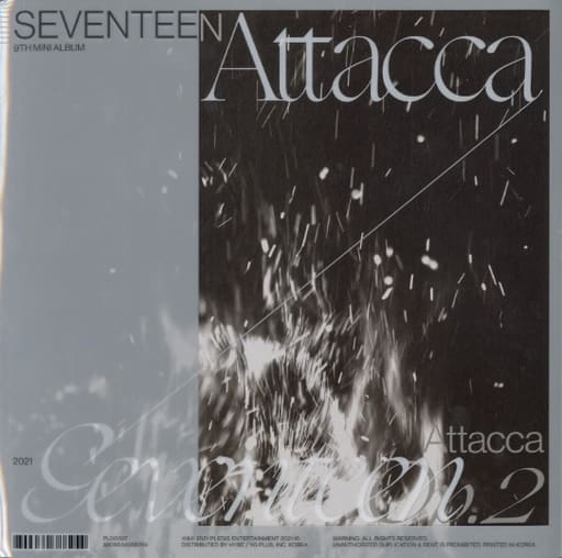 Seventeen 9th ミニアルバム - Attacca (ランダムバージョン) [CD] Seventeen