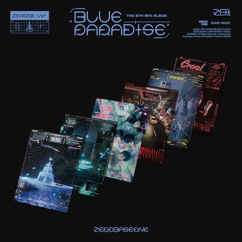 【ランダム】ZEROBASEONE 5th Mini Album BLUE PARADISE ZEROSE Ver. [CD] ZEROBASEONE