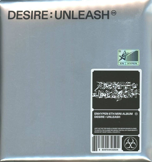【ランダム】ENHYPEN DESIRE : UNLEASH (ENGENE ver.) [CD] ENHYPEN -; -