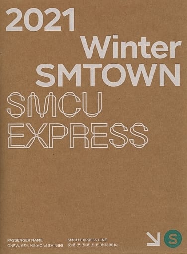 2021 Winter SMtown: SMCU Express (Onew， Key， Minho Of Shinee) [CD] Onew Key Minho