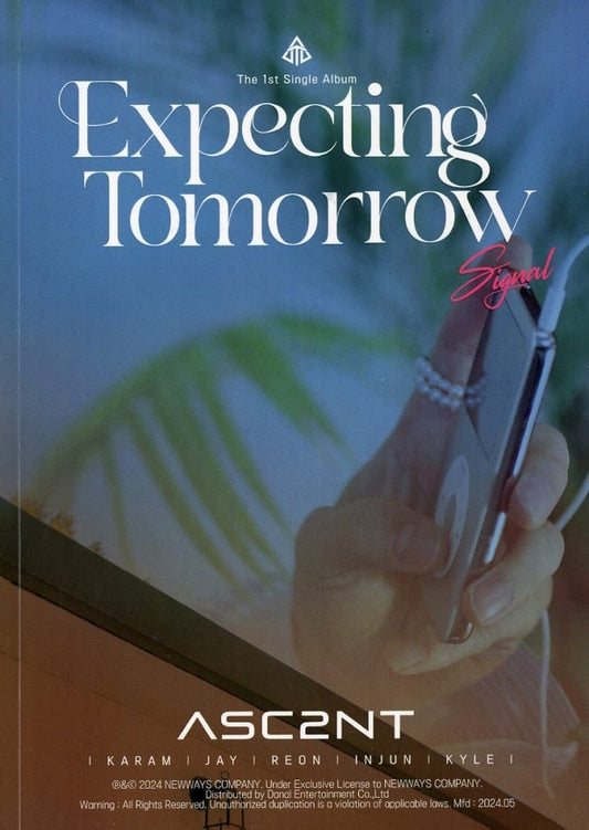 1st Single Album: Expecting Tomorrow (ランダムカバー・バージョン) [CD] ASC2NT