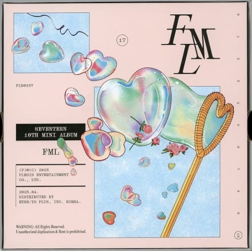 SEVENTEEN 10th Mini Album 'FML' (CARAT Ver.)(韓国盤） [CD] SEVENTEEN