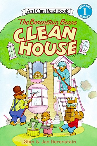 The Berenstain Bears Clean House (I Can Read Level 1) [Dec 28， 2004] Berenstain， Jan Berenstain， Stan; Berenstain， Jan