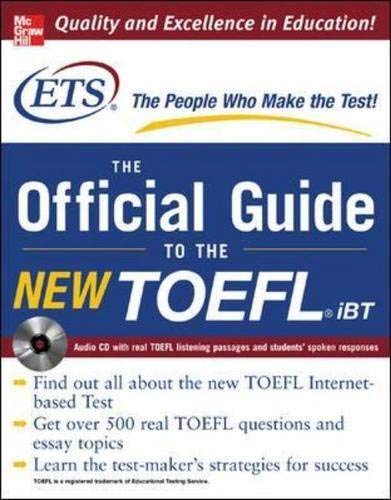 TOEFL iBT: The Official ETS Study Guide Educational Testing Service