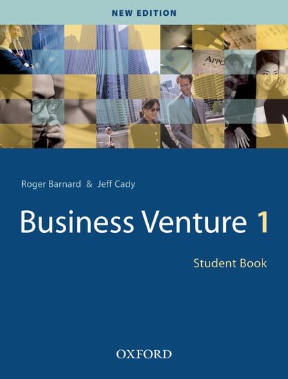 Business Venture One: Student [Nov 30， 2000] Barnard， Roger; Cady， Jeff