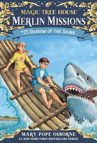 Shadow of the Shark (Magic Tree House Merlin Mission) [ペーパーバック] Osborne， Mary Pope; Murdocca， Sal