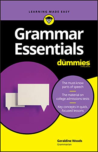 Grammar Essentials For Dummies [ペーパーバック] Woods， Geraldine