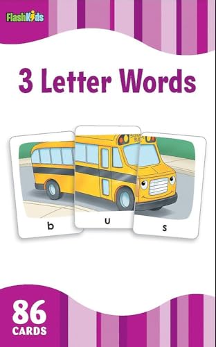 3 Letter Words (Flash Kids Flash Cards) [カード] Flash Kids Editors