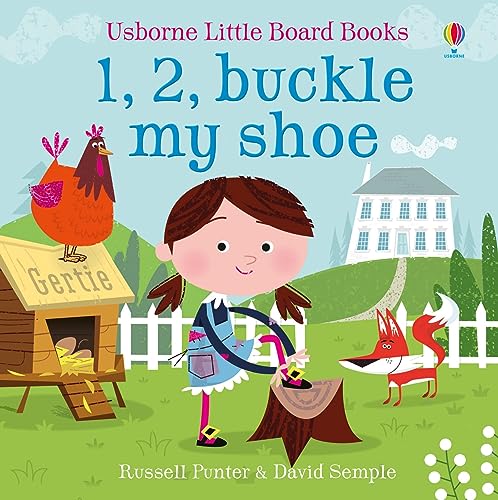 1， 2， Buckle my Shoe (Little Board Books) [ペーパーバック] Punter， Russell; Semple， David