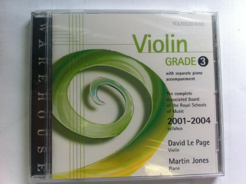Abrsm Violin Exam 01/04 Grade3 [CD]