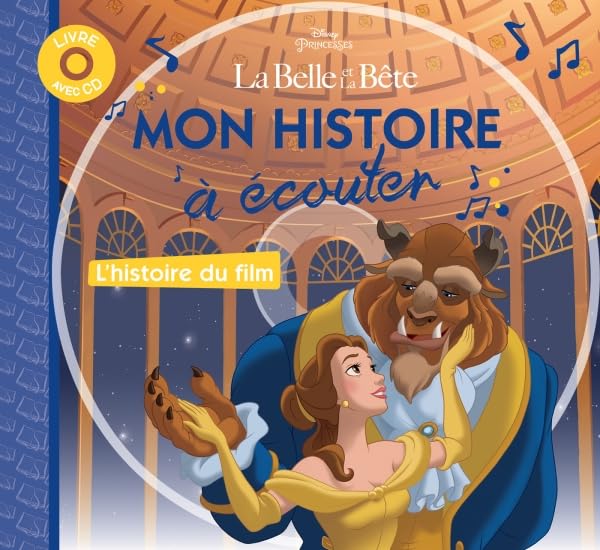 La Belle Et La Bete， Mon Petit Livre CD [ハードカバー] [Feb 01， 2011] Disney， Walt