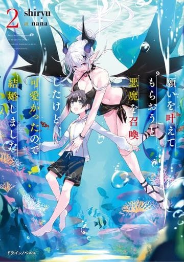 願いを叶えてもらおうと悪魔を召喚したけど、可愛かったので結婚しました2 (ドラゴンノベルス) shiryu; nana