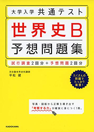 大学入学共通テスト 世界史B予想問題集 平松 健