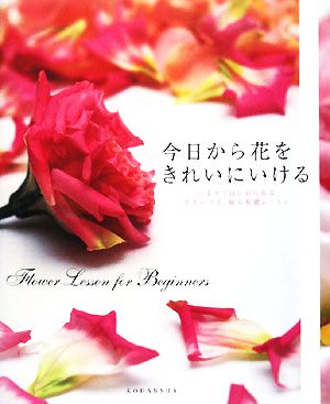 今日から花をきれいにいける Flower Lesson for Beginners 講談社