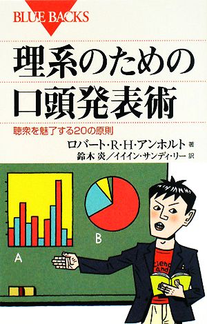 理系のための口頭発表術―聴衆を魅了する20の原則 (ブルーバックス) [Jan 22， 2008] アンホルト，R.H.R. 鈴木 炎; リー，I.S.